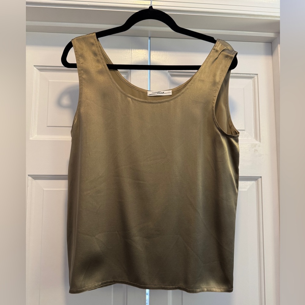 Vintage Zoran silk tank - size large